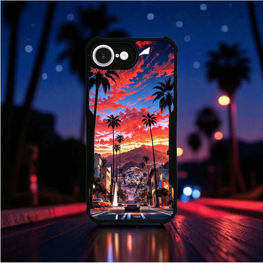 Palm City Nights Mobile Cover For Apple iphone 16e