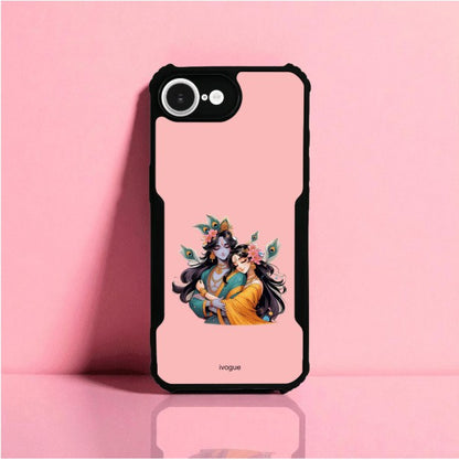 Radha Krishna Bliss Mobile Cover For Apple iphone 16e