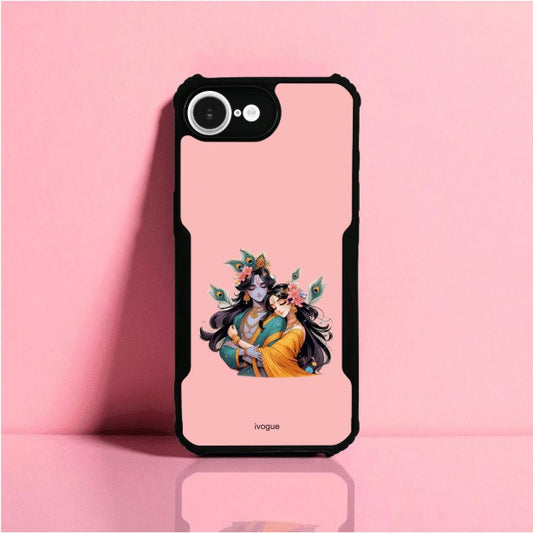 Radha Krishna Bliss Mobile Cover For Apple iphone 16e