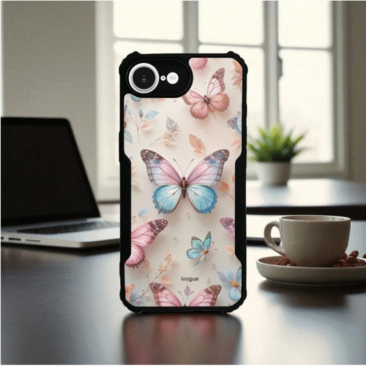 Butterfly Bloom Mobile Cover For Apple iphone 16e