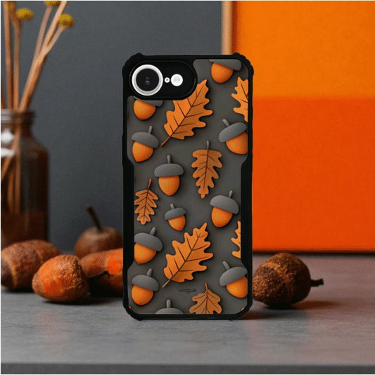 Oak & Acorn Mobile Cover For Apple iphone 16e