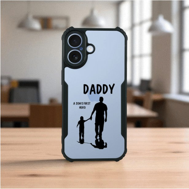Daddy and Son Mobile Cover For Apple Iphone 17