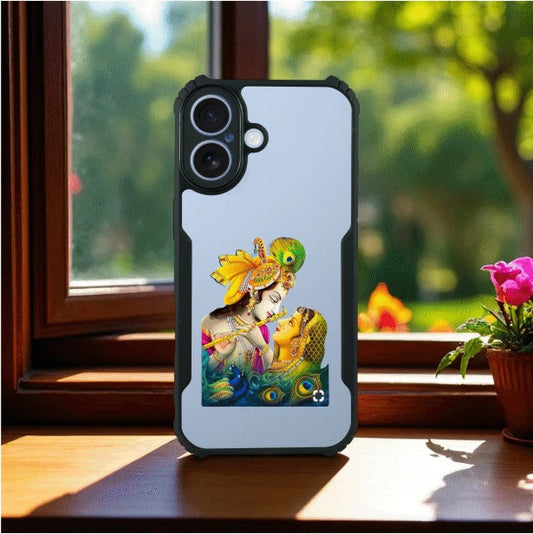 Radha Krishna Mobile Cover For Apple Iphone 17