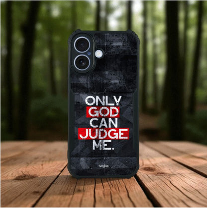 Only God Can Judge Me Mobile Cover For Apple Iphone 17