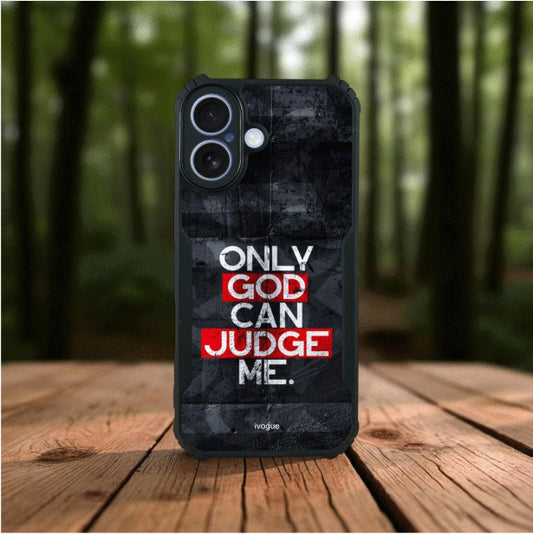Only God Can Judge Me Mobile Cover For Apple Iphone 17