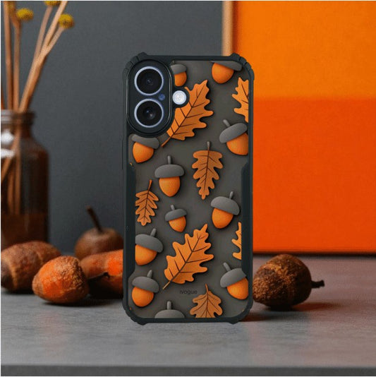 Oak & Acorn Mobile Cover For Apple Iphone 17