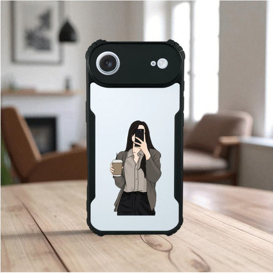 Coffee Girl Mobile Cover For Apple Iphone 17 Air