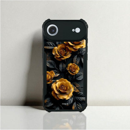 Golden Rose Mobile Cover For Apple Iphone 17 Air