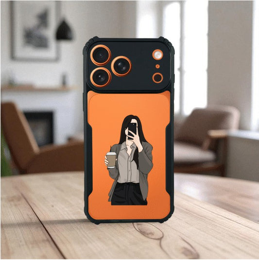 Coffee Girl Mobile Cover For Apple Iphone 17 Pro Max