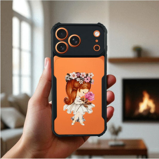 Flower Girl Mobile Cover For Apple Iphone 17 Pro Max