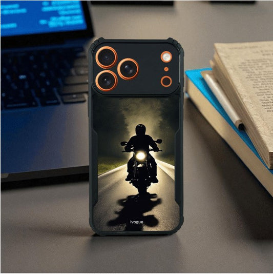 Bike Rider Mobile Cover For Apple Iphone 17 Pro
