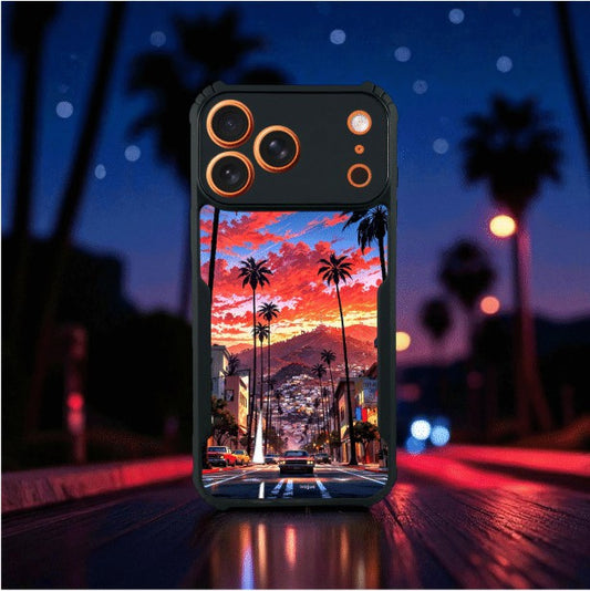 Palm City Nights Mobile Cover For Apple Iphone 17 Pro Max
