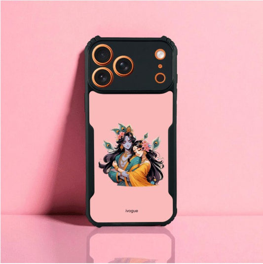 Radha Krishna Bliss Mobile Cover For Apple Iphone 17 Pro