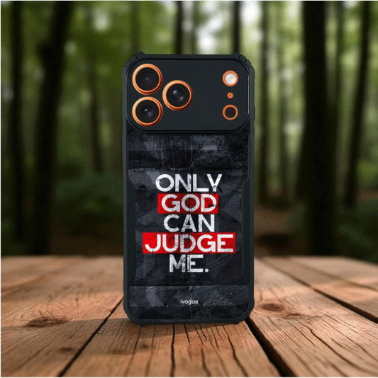 Only God Can Judge Me Mobile Cover For Apple Iphone 17 Pro