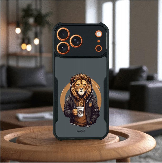 Stylish Lion Mobile Cover For Apple Iphone 17 Pro Max