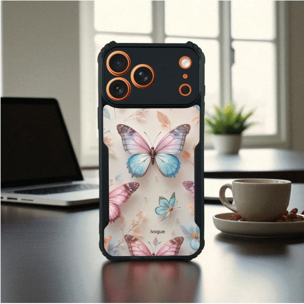 Butterfly Bloom Mobile Cover For Apple Iphone 17 Pro Max