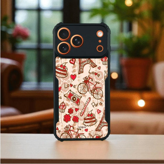 French Fancy Mobile Cover For Apple Iphone 17 Pro