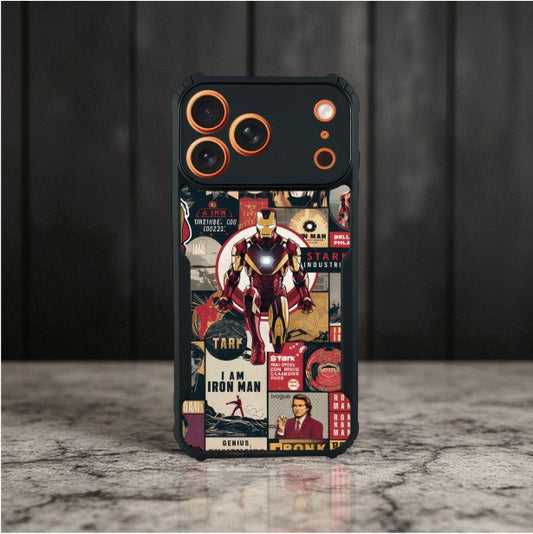 Iron Man Mobile Cover For Apple Iphone 17 Pro