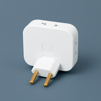 Travel Converter 180° Swivel Plug Universal Power Adapter 16A 250V