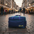 Large Travel Duffel Bag with Shoulder Strap & Multi-Pocket Design for Trips & Gym