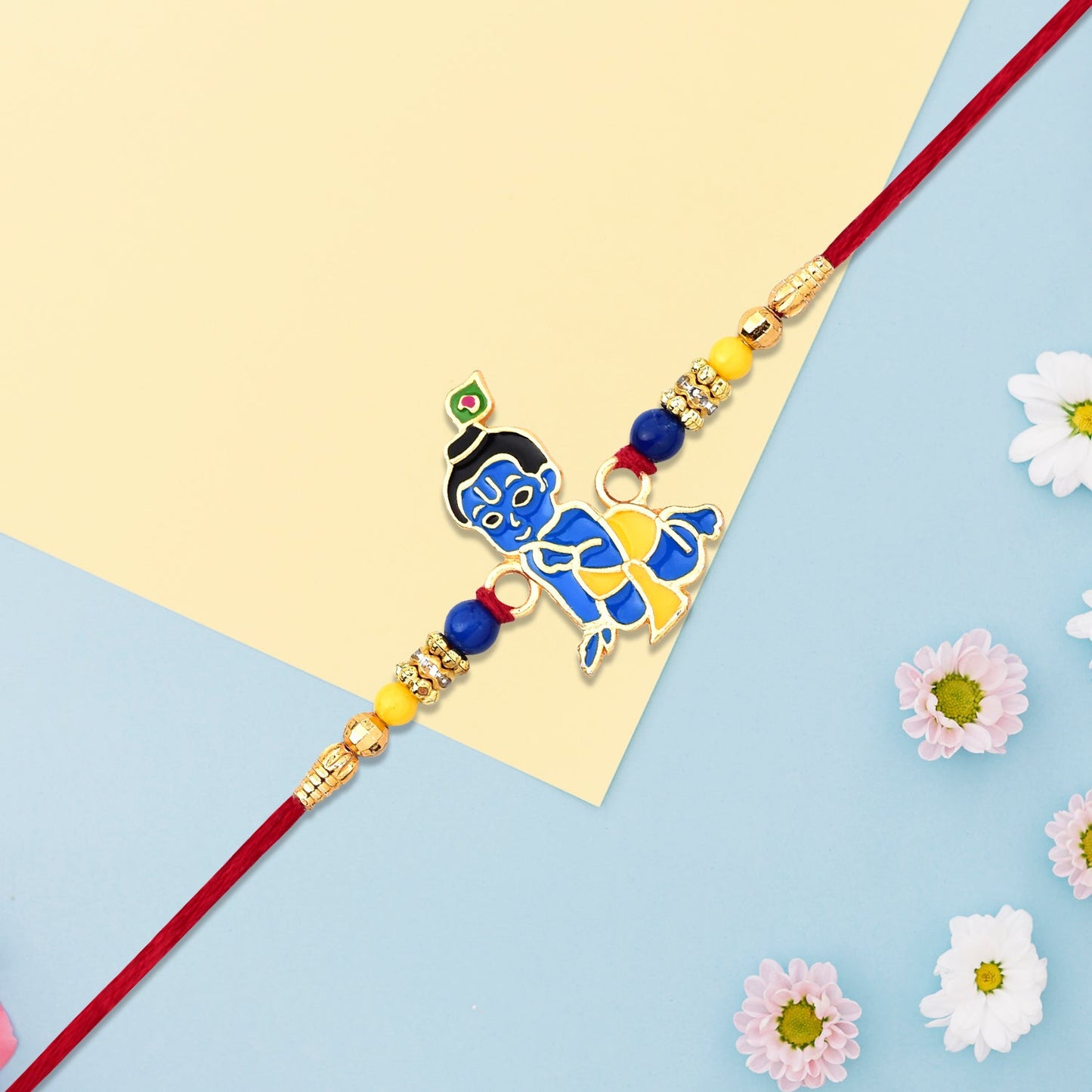 Bal Krishna Kids Rakhi Cute & Divine Raksha Bandhan Gift (5pcs)