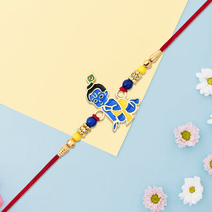 Bal Krishna Kids Rakhi Cute & Divine Raksha Bandhan Gift (5pcs)