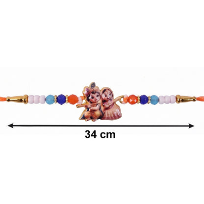 Lightweight and skin-friendly designer Rakhi