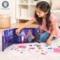 Glam Girl Studio DIY Magnetic Dress-Up Set – Fashion Styling Toy for Girls 3+ Years