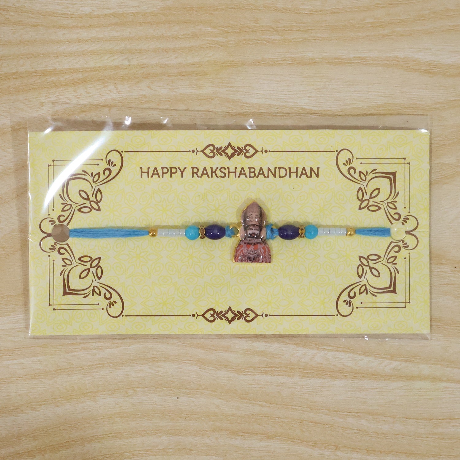 Elegant traditional Rakhi perfect for Raksha Bandhan celebrations