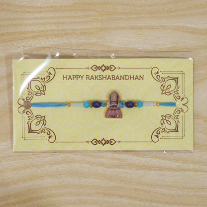 Elegant traditional Rakhi perfect for Raksha Bandhan celebrations
