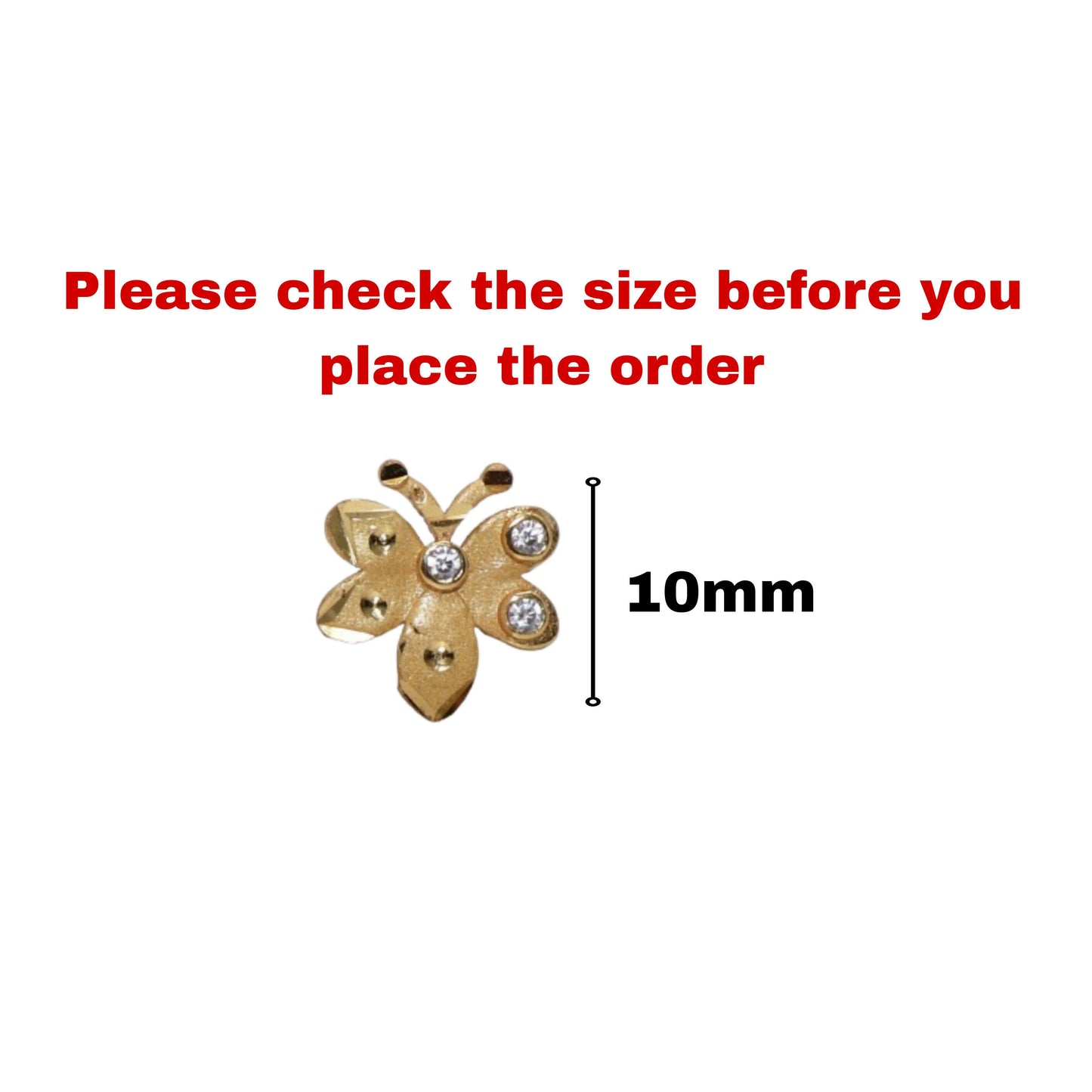 Gold Plated Floral Stud Earrings with AD for women and girls