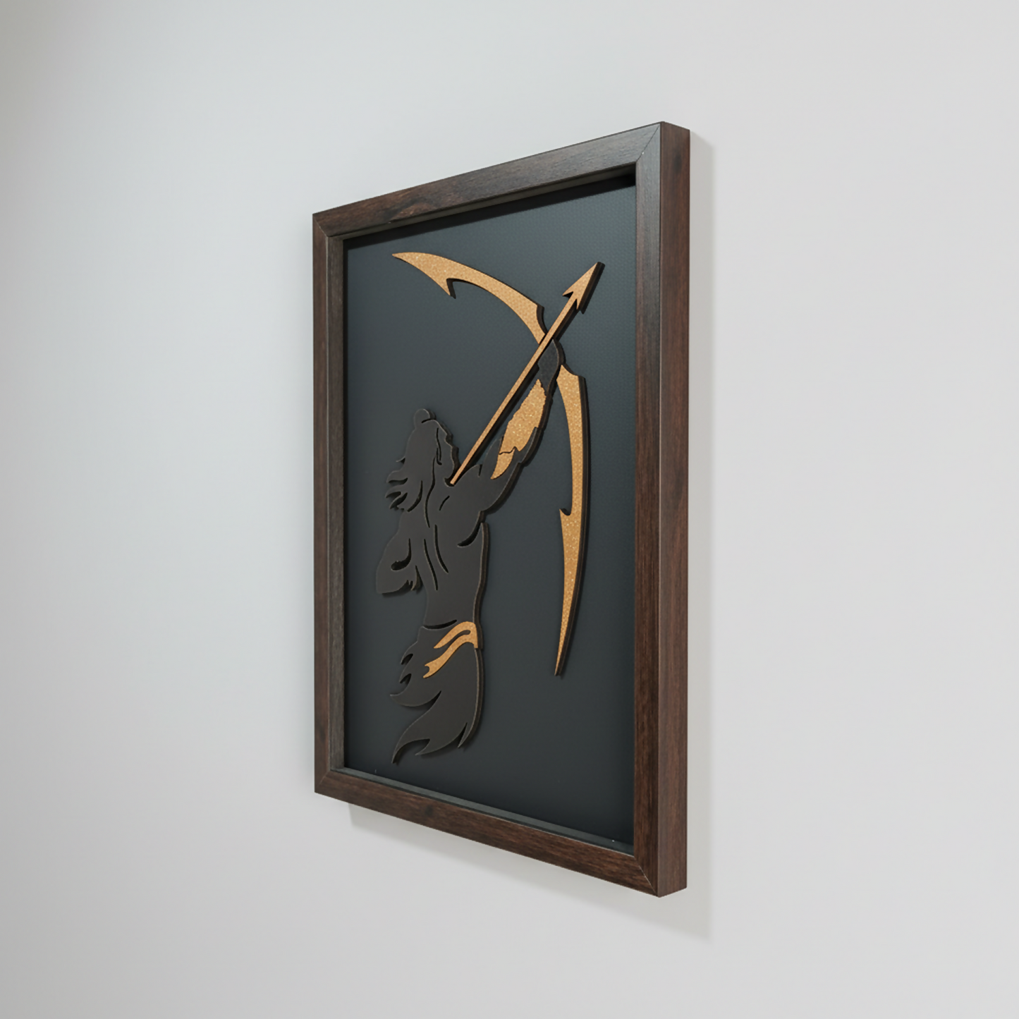 Lord Ram Wall Art Frame| Premium Minimalist Spiritual Wall Art for Living Room, Office & Meditation Space