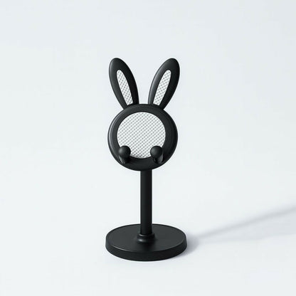 Cute Bunny Mobile Phone Stand Holder – Adjustable Desk Stand for Smartphones | Cartoon Design Universal Phone Holder for Table, Study, Office, and Kids’ Use (Mix Colors)