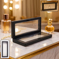 Transparent Floating Jewelry Display Box – 18x7 cm Magnetic Case