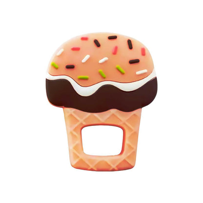Ice Cream Shaped Silicone Baby Teether