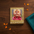 Lord Ganesha Wall Hanging – Elegant Key Holder with Photo Frame