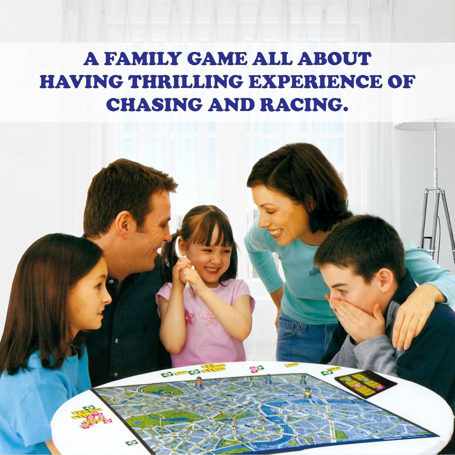 Scotland Yard Detective Strategy Board Game – Classic Mystery Chase Game for Family and Friends