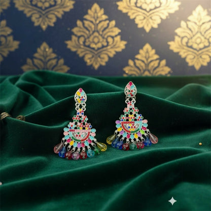 Designer Colorful Drop Earrings for Girls & Women