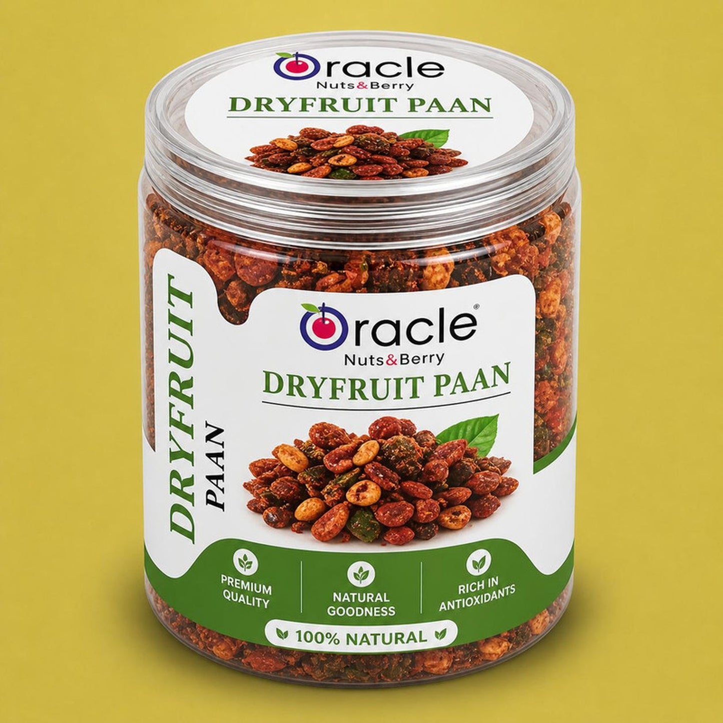 Oracle Dry Fruit Paan Delight, Sweet Mukhwas Paan-Flavoured Mouth Freshener 150g