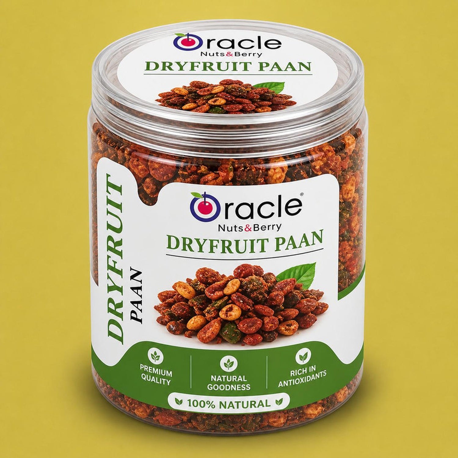 Oracle Dry Fruit Paan Delight, Sweet Mukhwas Paan-Flavoured Mouth Freshener 150g