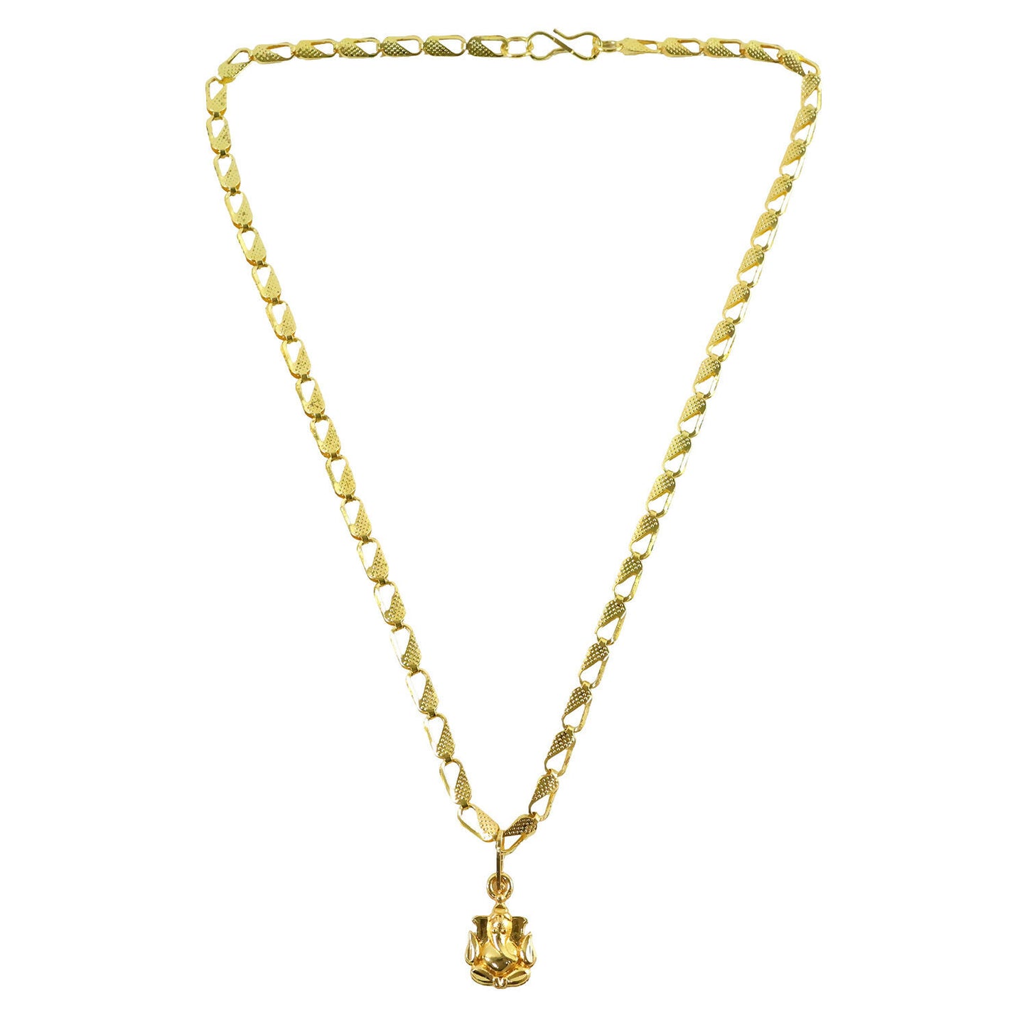 Lord Ganesha Pendant with Chain – Symbol of Prosperity Necklace