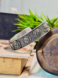 Navgrah Oxidized Adjustable Kada – Spiritual Antique Finish Bracelet