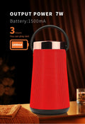 Bluetooth Speaker WS1831 – Powerful 7W Output & Long Battery