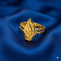 1 gram gold Plated forming Filigree Wave Statement Ring for women and girls
