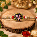Bal Krishna Rakhi Pearl Beaded Designer Rakhi for Brother (10pcs)