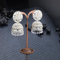 Traditional Pearl Jhumka Earrings – Ethnic Indian Style | HV