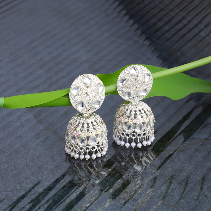 Stylish Fancy Traditional Pearl Jhumka Earrings