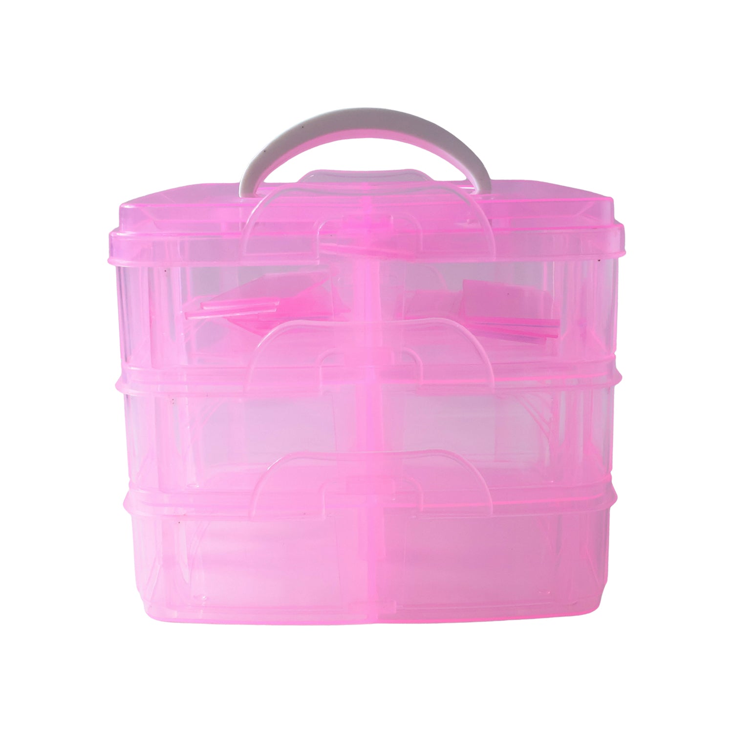 Organivo branded 3-layer craft storage box