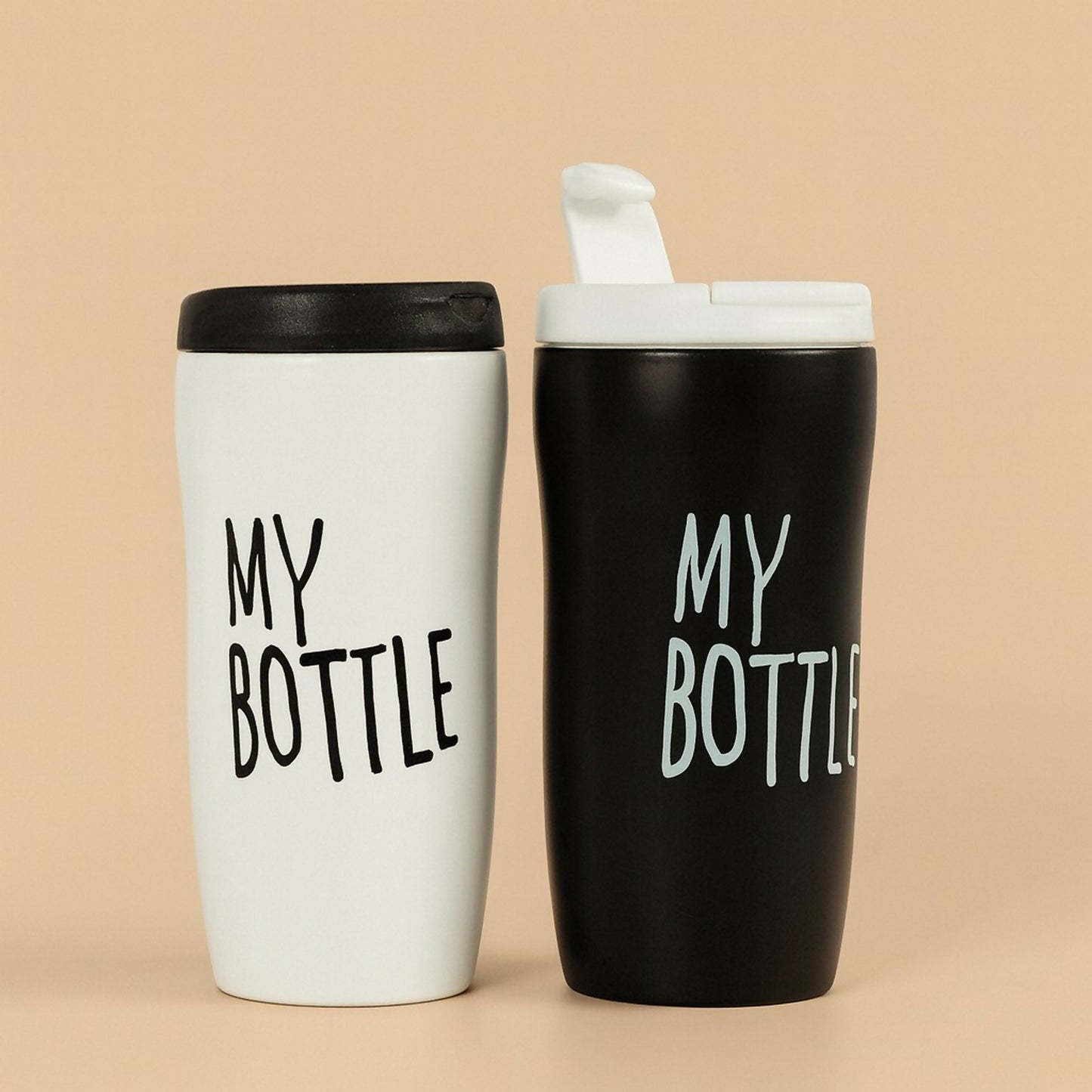 My Bottle Travel Mug | Leakproof Hot & Cold Coffee & Tea Sipper | Flip Lid Tumbler
