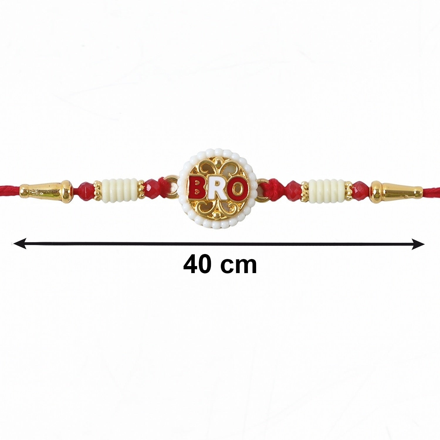 Bro Letter Designer Rakhi, Stylish & Perfect for Raksha Bandhan (5pcs)